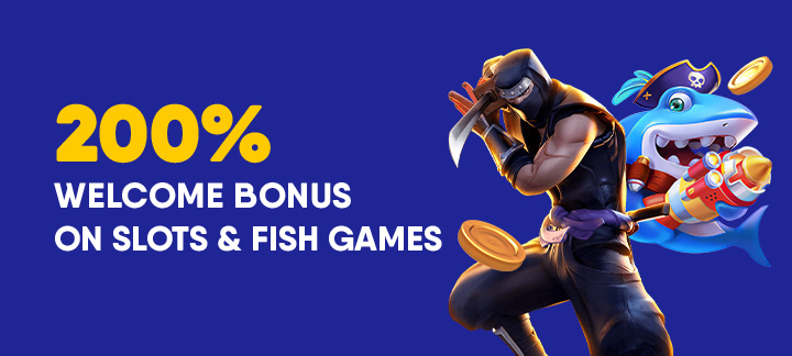 welcome bonus on slots